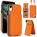 Custodia per cellulare a tracolla romboidale con protezione RFID e porta carte., For iPhone XR, For iPhone XS Max, For iPhone 8 Plus / 7 Plus