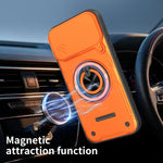 Custodia per telefono con anello scorrevole multifunzionale per fotocamera, For iPhone 17 Pro Max, For iPhone 17 Pro, For iPhone 17, For iPhone 16 Pro Max