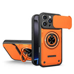Custodia per telefono con anello scorrevole multifunzionale per fotocamera, For iPhone 17 Pro Max, For iPhone 17 Pro, For iPhone 17, For iPhone 16 Pro Max