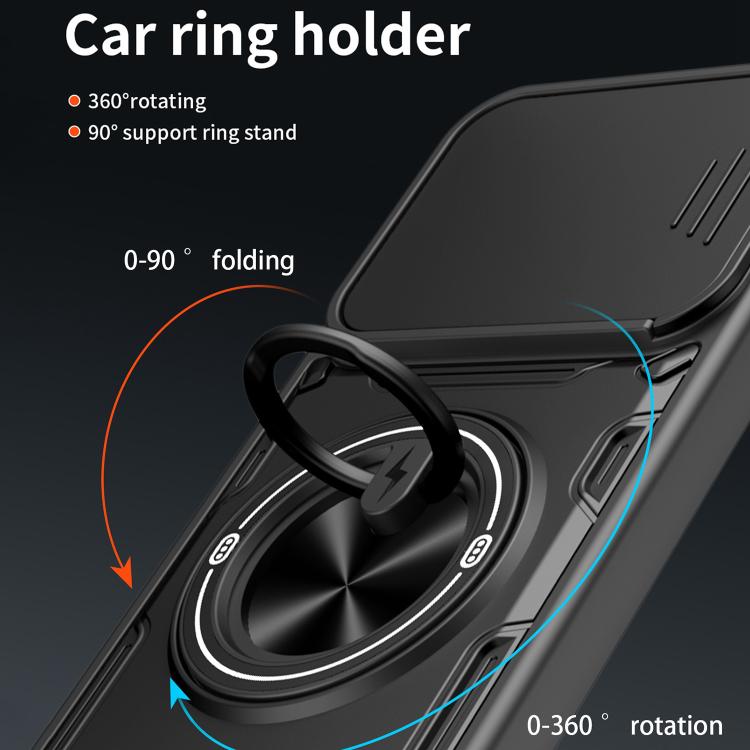 Custodia per telefono con anello scorrevole multifunzionale per fotocamera, For Galaxy A57 5G, For Galaxy A37 5G, For Galaxy A27 5G, For Galaxy A07 4G