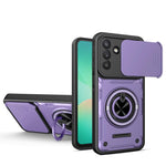 Custodia per telefono con anello scorrevole multifunzionale per fotocamera, For Galaxy A57 5G, For Galaxy A37 5G, For Galaxy A27 5G, For Galaxy A07 4G
