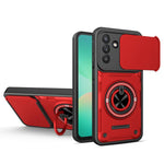 Custodia per telefono con anello scorrevole multifunzionale per fotocamera, For Galaxy S26+ 5G, For Galaxy S26 Ultra 5G, For Galaxy S26 5G