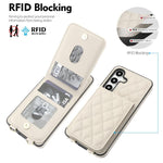 Custodia per cellulare a tracolla romboidale con protezione RFID e porta carte., For Galaxy S25+ 5G, For Galaxy S25 Ultra 5G, For Galaxy S24 FE 5G