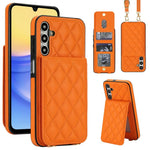Custodia per cellulare a tracolla romboidale con protezione RFID e porta carte., For Galaxy S24 Ultra 5G, For Galaxy S24+ 5G, For Galaxy S24 5G