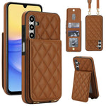 Custodia per cellulare a tracolla romboidale con protezione RFID e porta carte., For Galaxy S24 Ultra 5G, For Galaxy S24+ 5G, For Galaxy S24 5G