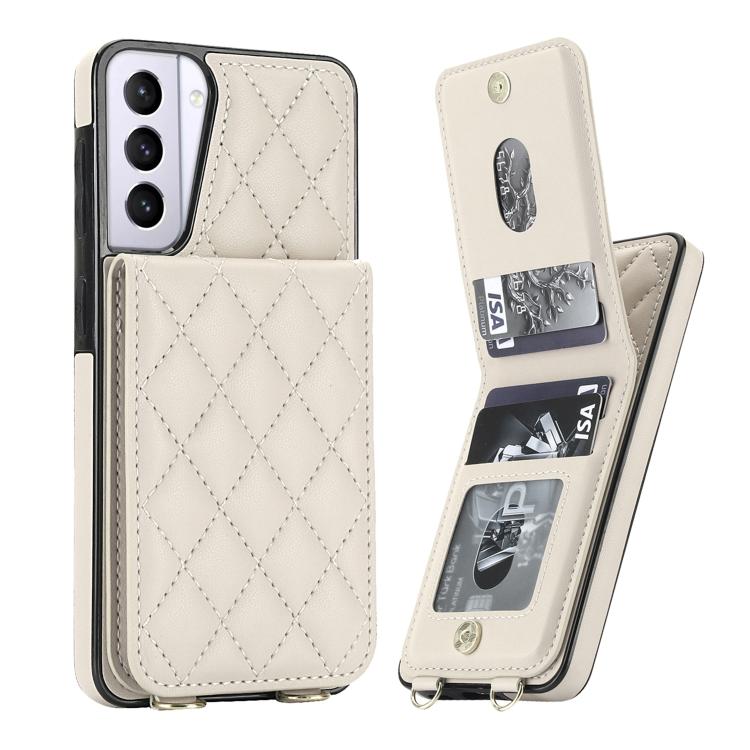 Custodia per cellulare a tracolla romboidale con protezione RFID e porta carte., For Galaxy S21 5G, For Galaxy S21+ 5G, For Galaxy S21 Ultra 5G