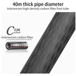 Treppiede grande in fibra di carbonio per videocamera robusta BEXIN ST424C, tubo massimo: 40 mm, ST424C