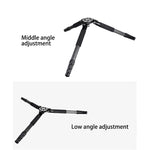 Treppiede grande in fibra di carbonio per videocamera robusta BEXIN ST424C, tubo massimo: 40 mm, ST424C