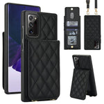 Custodia per cellulare a tracolla romboidale con protezione RFID e porta carte., For Galaxy Note20 Ultra, For Galaxy Note20