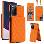 Custodia per cellulare a tracolla romboidale con protezione RFID e porta carte., For Galaxy Note20 Ultra, For Galaxy Note20