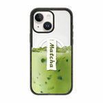 Cover magnetica in acrilico TPU con motivo torta Matcha Latte., For iPhone 14 Plus, For iPhone 14, For iPhone 14 Pro, For iPhone 14 Pro Max