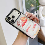 Cover magnetica in acrilico TPU con motivo torta Matcha Latte., For iPhone 14 Plus, For iPhone 14, For iPhone 14 Pro, For iPhone 14 Pro Max