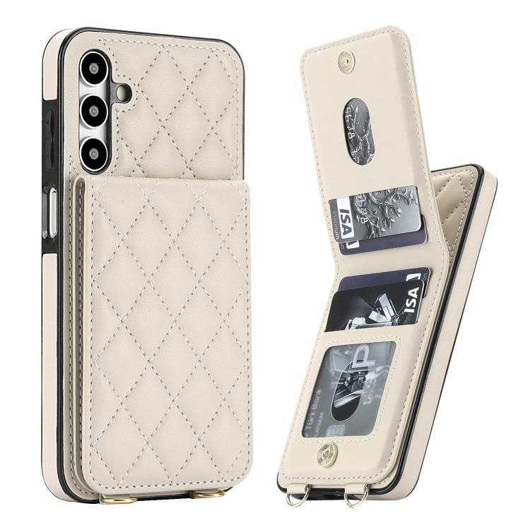 Custodia per cellulare a tracolla romboidale con protezione RFID e porta carte., For Galaxy A56 5G, For Galaxy A16 4G / 5G, For Galaxy A15 4G / 5G