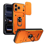Custodia per telefono Nanshan Armor con anello scorrevole per fotocamera., For iPhone 17 Pro Max, For iPhone 17 Pro, For iPhone 17, For iPhone 16 Pro Max
