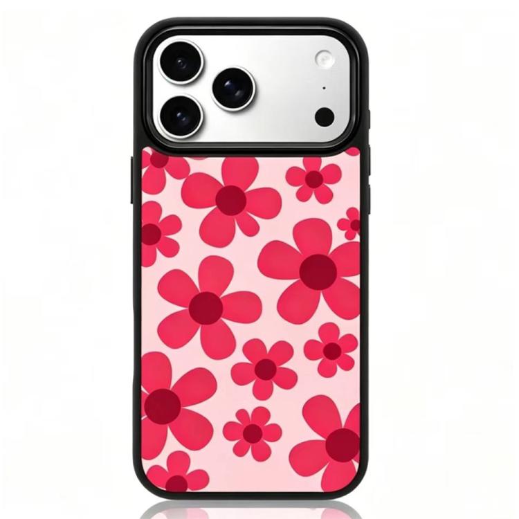 Custodia per telefono in silicone PC anti-caduta con motivo a bouquet, For iPhone 17 Pro Max, For iPhone 17 Pro, For iPhone 17