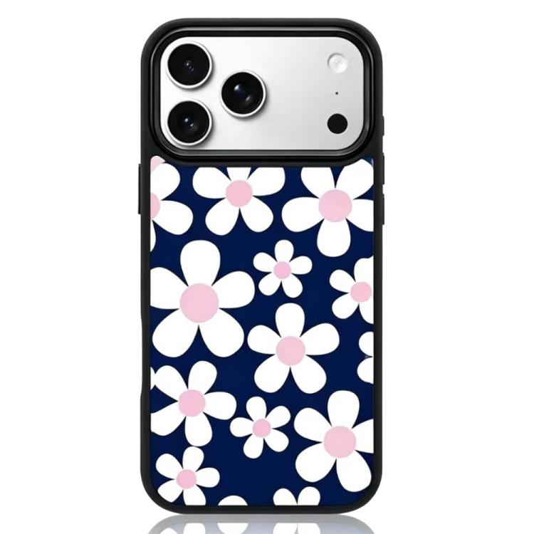 Custodia per telefono in silicone PC anti-caduta con motivo a bouquet, For iPhone 17 Pro Max, For iPhone 17 Pro, For iPhone 17