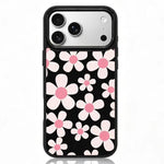 Custodia per telefono in silicone PC anti-caduta con motivo a bouquet, For iPhone 17 Pro Max, For iPhone 17 Pro, For iPhone 17