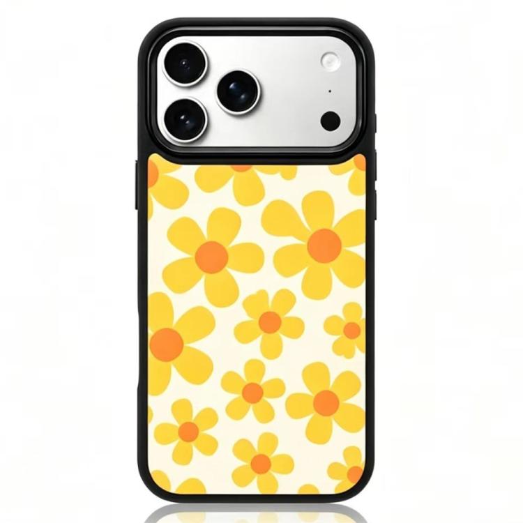 Custodia per telefono in silicone PC anti-caduta con motivo a bouquet, For iPhone 17 Pro Max, For iPhone 17 Pro, For iPhone 17