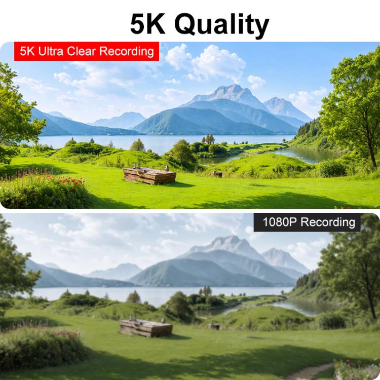 K28 Gimbal Camera con schermo IPS 1,69" e registrazione 5K