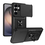 Custodia per telefono Nanshan Armor con anello scorrevole per fotocamera., For Galaxy S26+ 5G, For Galaxy S26 Ultra 5G, For Galaxy S26 5G