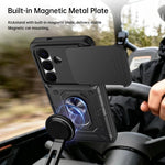 Custodia per telefono Nanshan Armor con anello scorrevole per fotocamera., For Galaxy S26+ 5G, For Galaxy S26 Ultra 5G, For Galaxy S26 5G