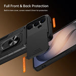 Custodia per telefono Nanshan Armor con anello scorrevole per fotocamera., For Galaxy S26+ 5G, For Galaxy S26 Ultra 5G, For Galaxy S26 5G