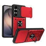 Custodia per telefono Nanshan Armor con anello scorrevole per fotocamera., For Galaxy S26+ 5G, For Galaxy S26 Ultra 5G, For Galaxy S26 5G