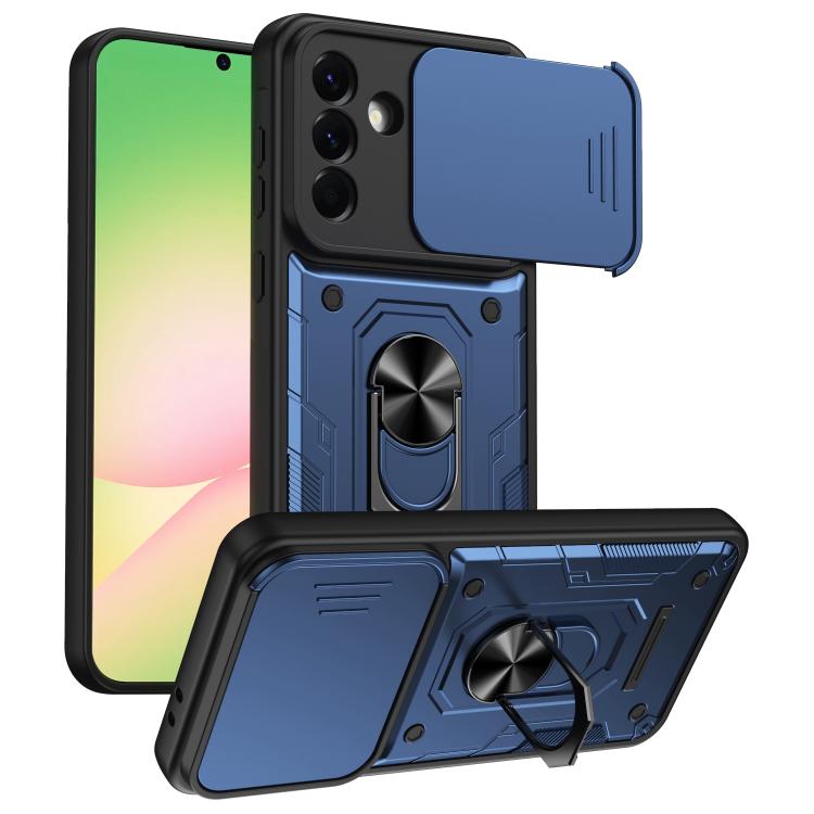 Custodia per telefono Nanshan Armor con anello scorrevole per fotocamera., For Galaxy A57 5G, For Galaxy A37 5G, For Galaxy A27 5G, For Galaxy A26 5G / A17