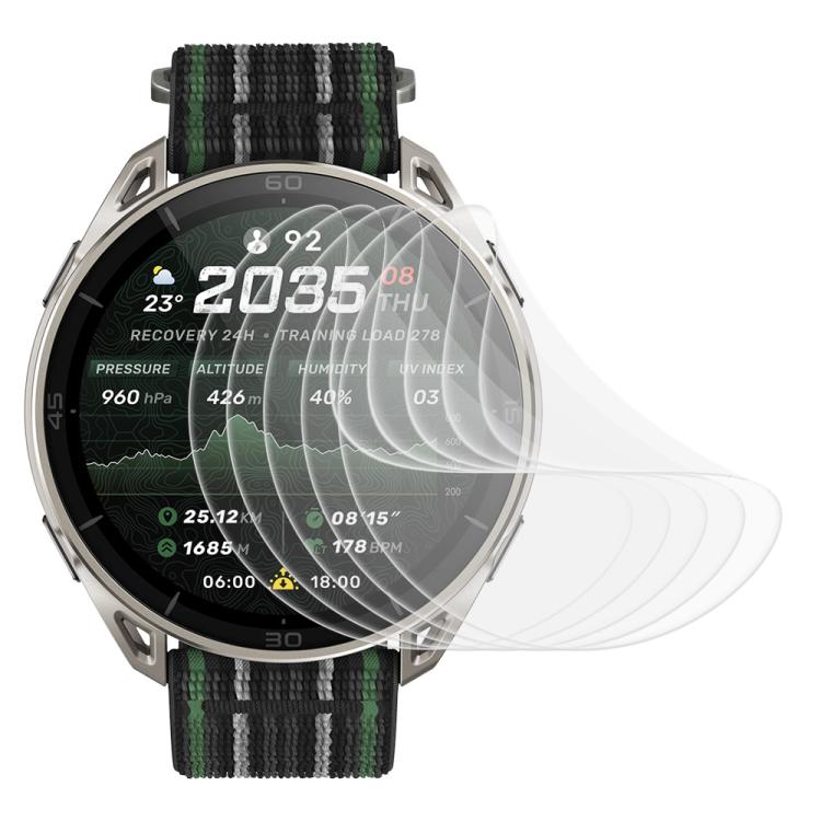 5 pezzi xDfind Pellicola protettiva in idrogel morbido a copertura totale per la parte anteriore, For Amazfit Cheetah 2 Ultra