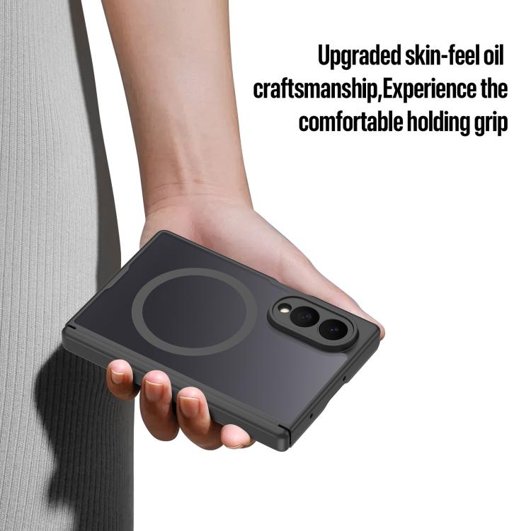 Custodia per telefono magnetica con cerniera DUX DUCIS EXPN Series Skin Feel, For Galaxy Z Fold8 5G, For Galaxy Z Fold8 Ultra 5G