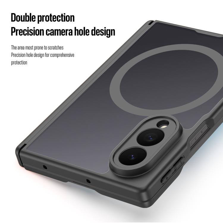 Custodia per telefono magnetica con cerniera DUX DUCIS EXPN Series Skin Feel, For Galaxy Z Fold8 5G, For Galaxy Z Fold8 Ultra 5G