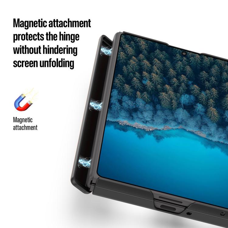 Custodia per telefono magnetica con cerniera DUX DUCIS EXPN Series Skin Feel, For Galaxy Z Fold8 5G, For Galaxy Z Fold8 Ultra 5G