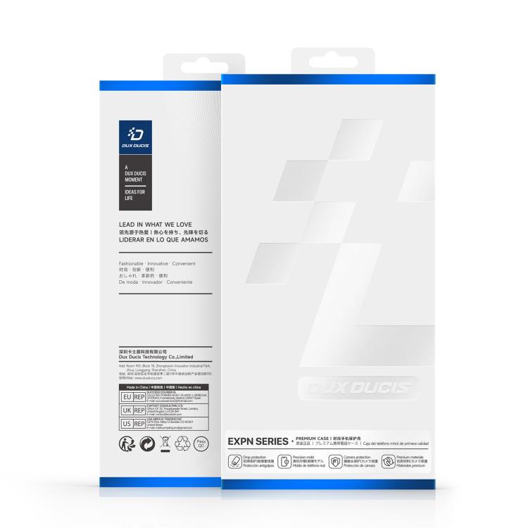Custodia per telefono magnetica con cerniera DUX DUCIS EXPN Series Skin Feel, For Galaxy Z Fold8 5G, For Galaxy Z Fold8 Ultra 5G