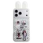 Custodia per telefono in TPU con orecchie da coniglio e personaggi dei cartoni animati, For iPhone 17 Pro Max, For iPhone 17 Pro, For iPhone 17, For iPhone 16 Pro Max, For iPhone 16 Pro, For iPhone 16