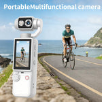 Q8 Fotocamera portatile 4K con schermo IPS 2 pollici