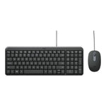 Set tastiera e mouse cablati Logitech MK106 USB