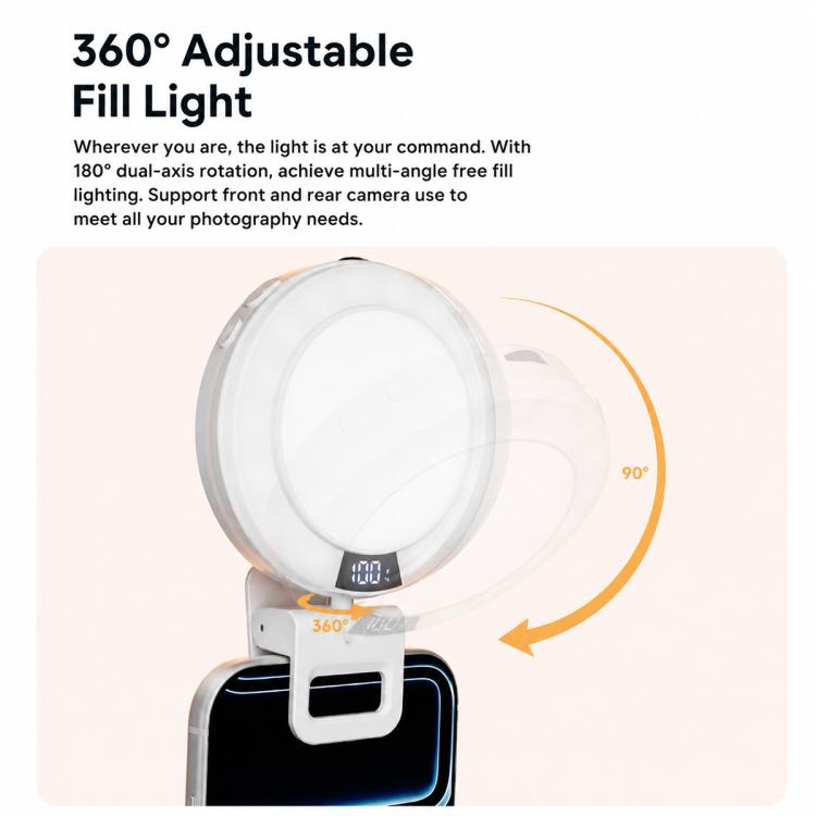 Luce LED RGB per Live Streaming con 3 Temperature Colore