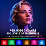 Luce LED RGB per Live Streaming con 3 Temperature Colore