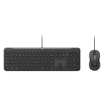Set tastiera e mouse cablati Logitech MK620 multi-sistema