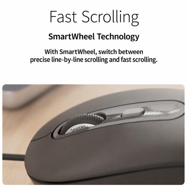 Set tastiera e mouse cablati Logitech MK620 multi-sistema
