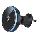 Supporto auto con ricarica wireless magnetica 15W