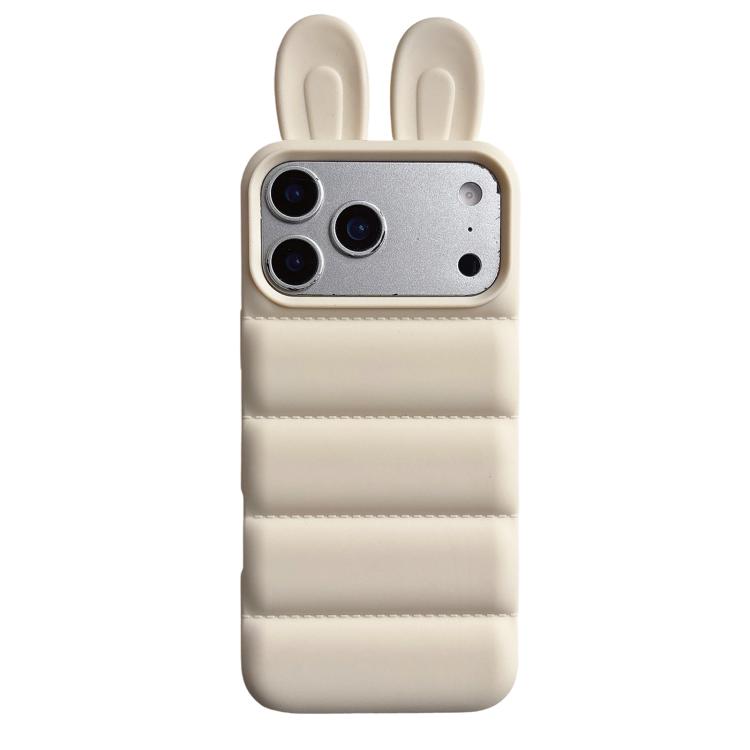 Custodia per telefono in TPU con orecchie da coniglio, For iPhone 17 Pro, For iPhone 17 Pro Max, For iPhone 17, For iPhone 16 Pro Max