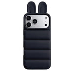 Custodia per telefono in TPU con orecchie da coniglio, For iPhone 17 Pro, For iPhone 17 Pro Max, For iPhone 17, For iPhone 16 Pro Max