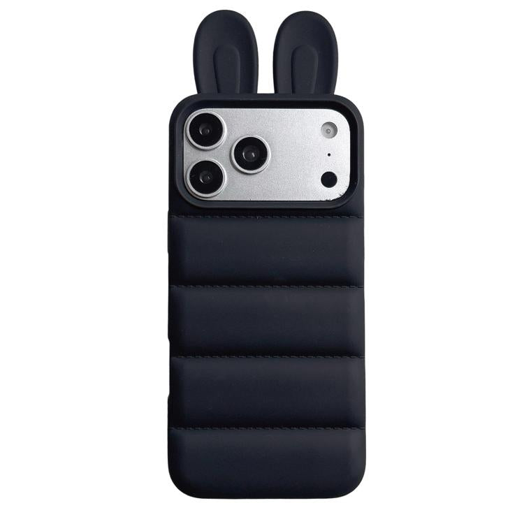 Custodia per telefono in TPU con orecchie da coniglio, For iPhone 17 Pro, For iPhone 17 Pro Max, For iPhone 17, For iPhone 16 Pro Max