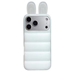 Custodia per telefono in TPU con orecchie da coniglio, For iPhone 17 Pro, For iPhone 17 Pro Max, For iPhone 17, For iPhone 16 Pro Max