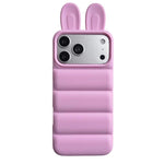 Custodia per telefono in TPU con orecchie da coniglio, For iPhone 17 Pro, For iPhone 17 Pro Max, For iPhone 17, For iPhone 16 Pro Max
