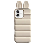 Custodia per telefono in TPU con orecchie da coniglio, For iPhone 17 Pro, For iPhone 17 Pro Max, For iPhone 17, For iPhone 16 Pro Max