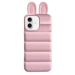 Custodia per telefono in TPU con orecchie da coniglio, For iPhone 17 Pro, For iPhone 17 Pro Max, For iPhone 17, For iPhone 16 Pro Max