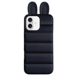 Custodia per telefono in TPU con orecchie da coniglio, For iPhone 17 Pro, For iPhone 17 Pro Max, For iPhone 17, For iPhone 16 Pro Max