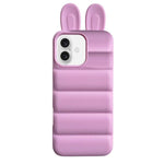 Custodia per telefono in TPU con orecchie da coniglio, For iPhone 17 Pro, For iPhone 17 Pro Max, For iPhone 17, For iPhone 16 Pro Max